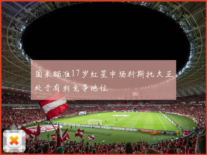 国米瞄准17岁红星中场科斯托夫正处于有利竞争地位